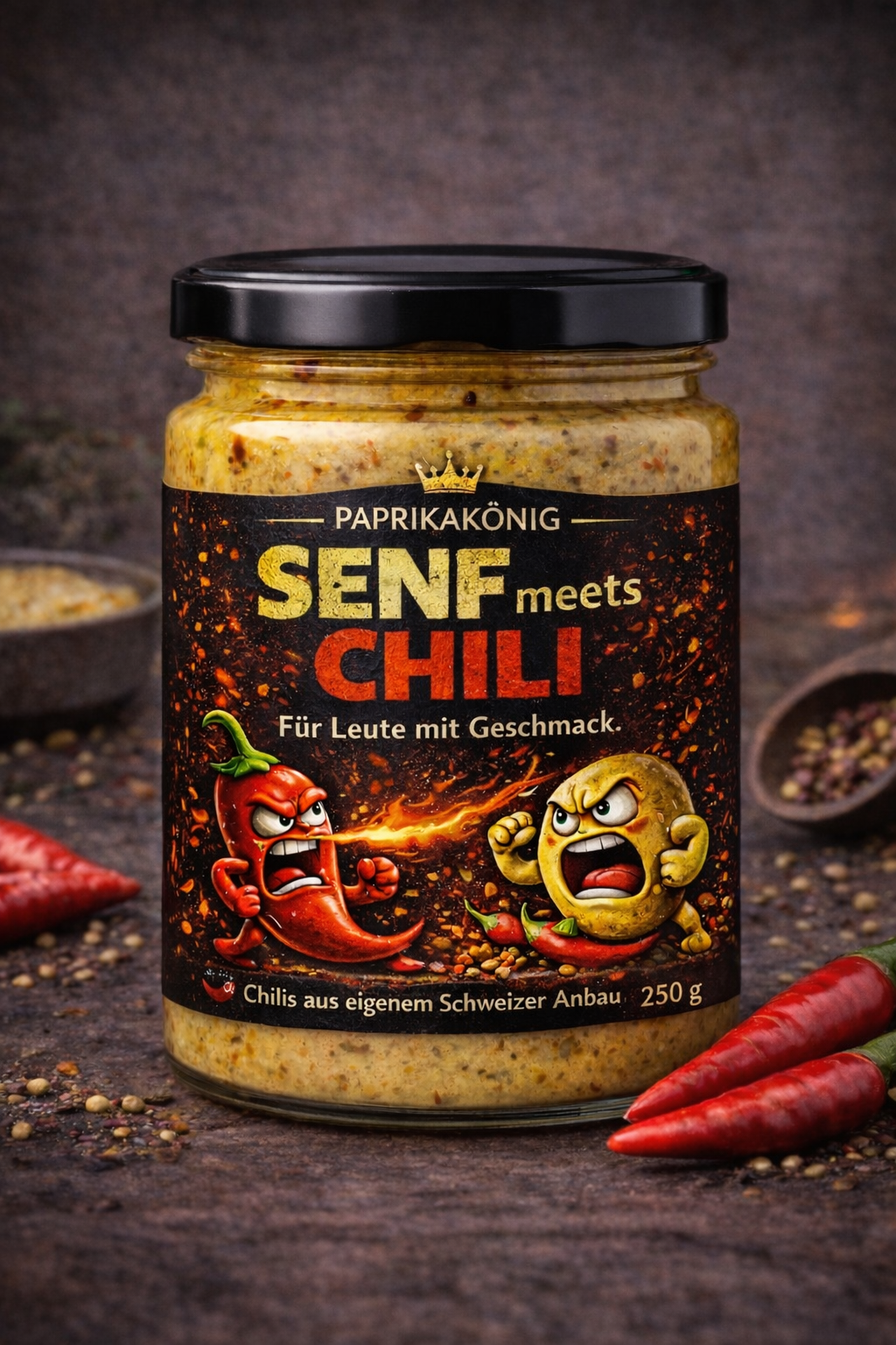 Paprikakönig's "Senf meets Chili" Senf mild