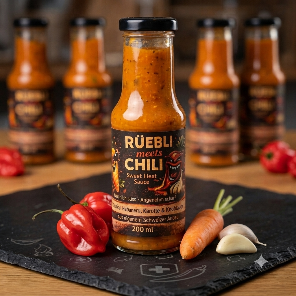 Paprikakönig's Rüebli meets Chili Sauce sweet Heat