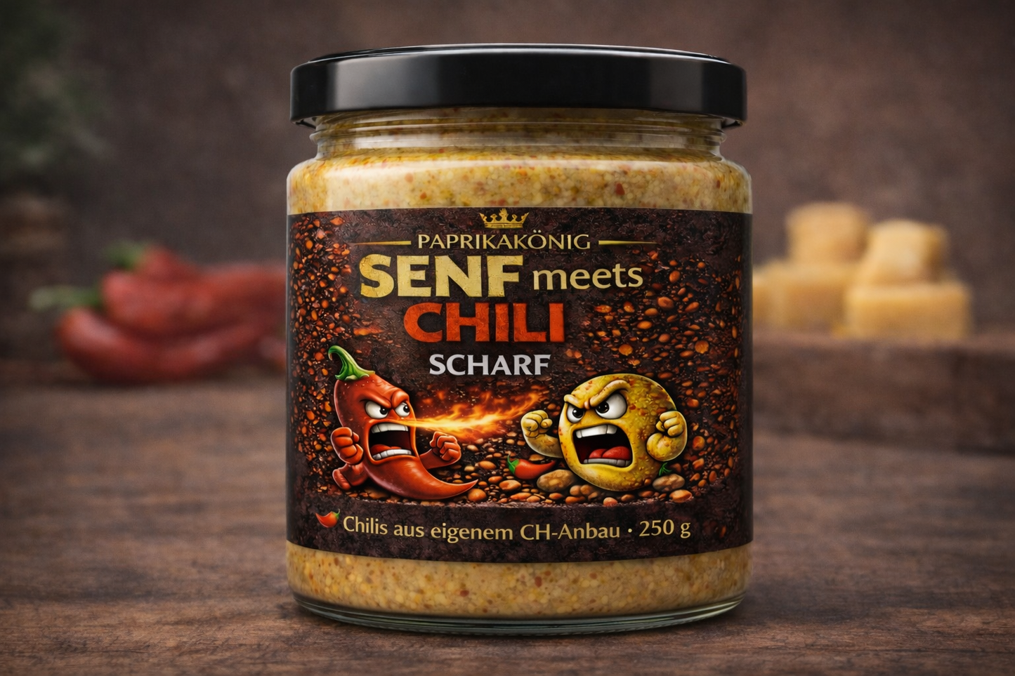 Paprikakönig's "Senf meets Chili" Senf scharf