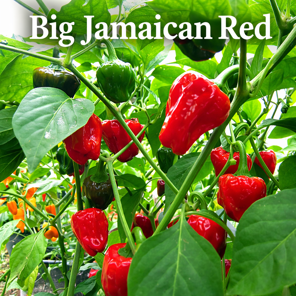 Setzling Chili "Big Jamaican Red"