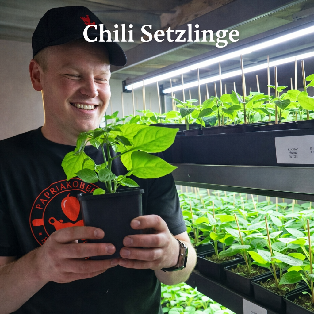 Chili Setzlinge