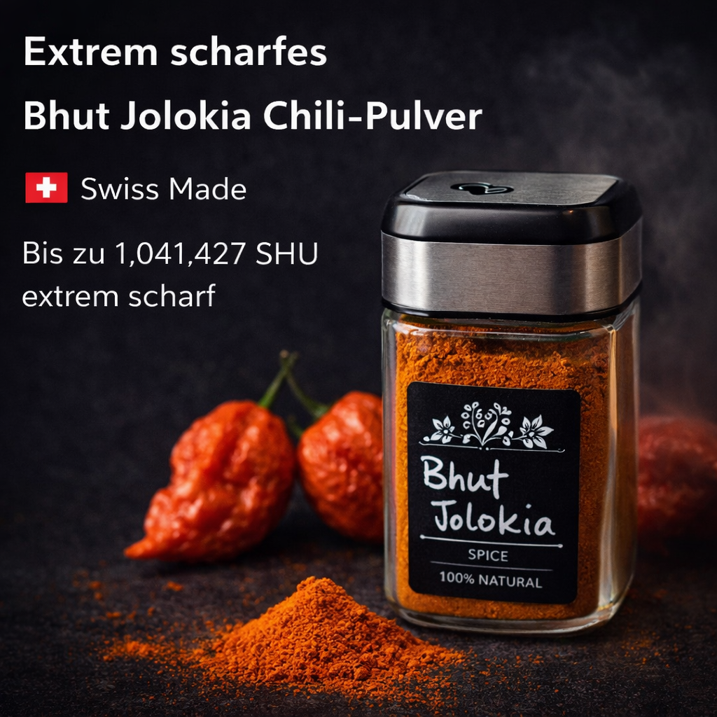 Chilipulver "Bhut Jolokia"
