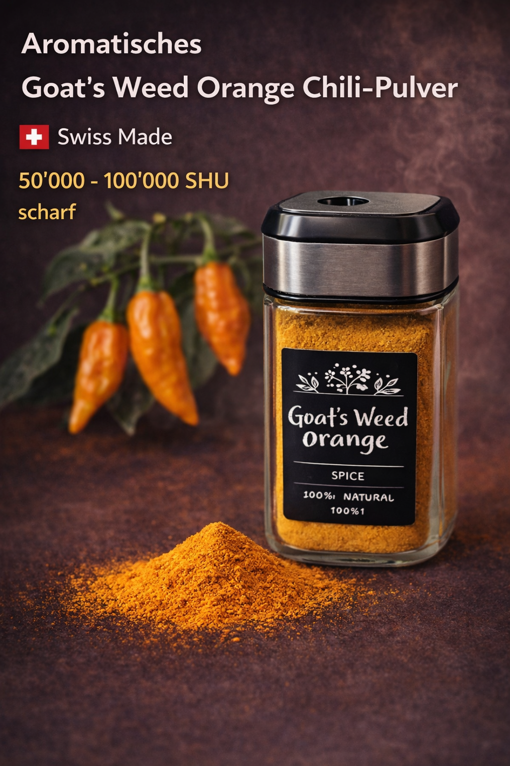 Chilipulver "Goat's Weed Orange"