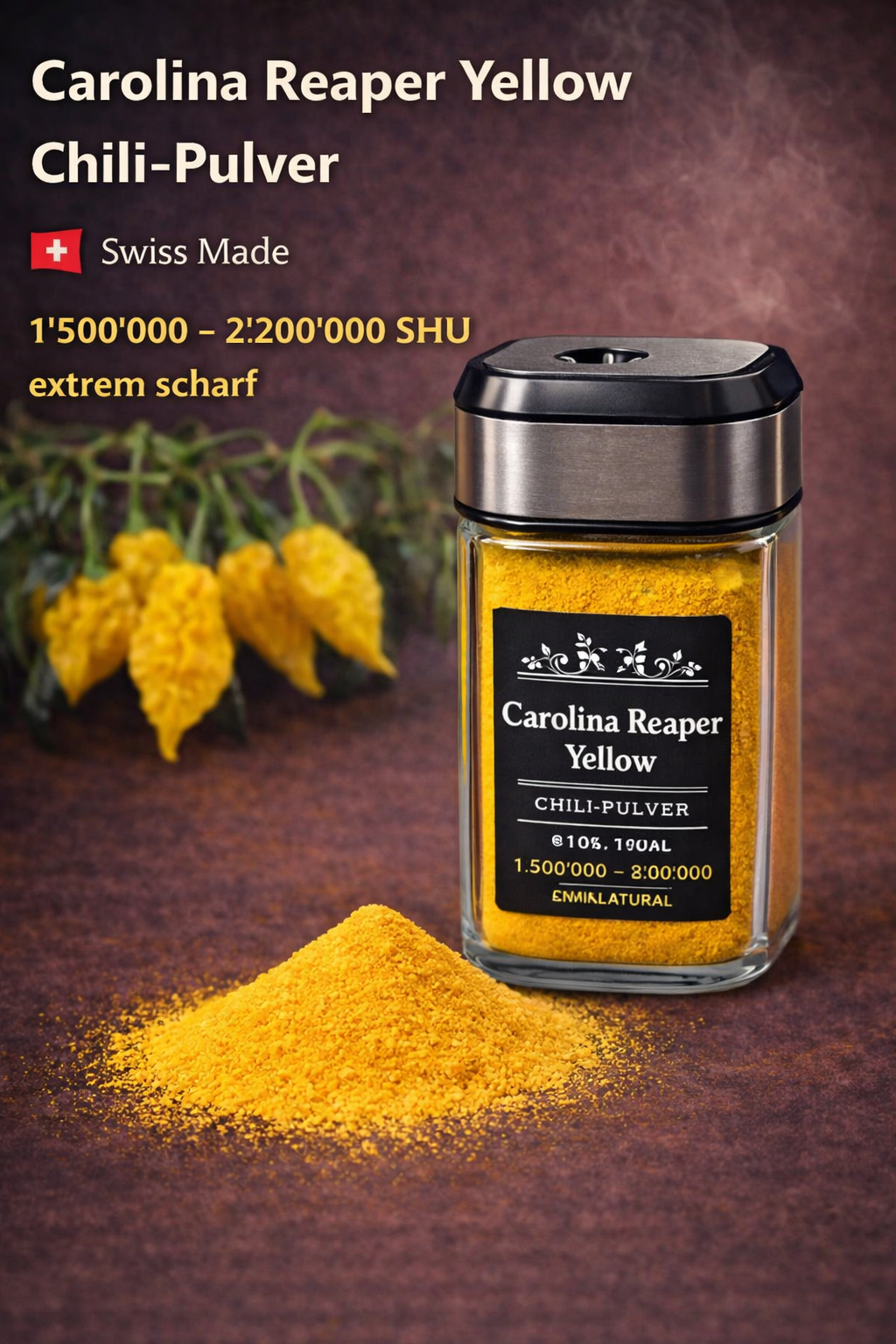 Chilipulver "Reaper Yellow"