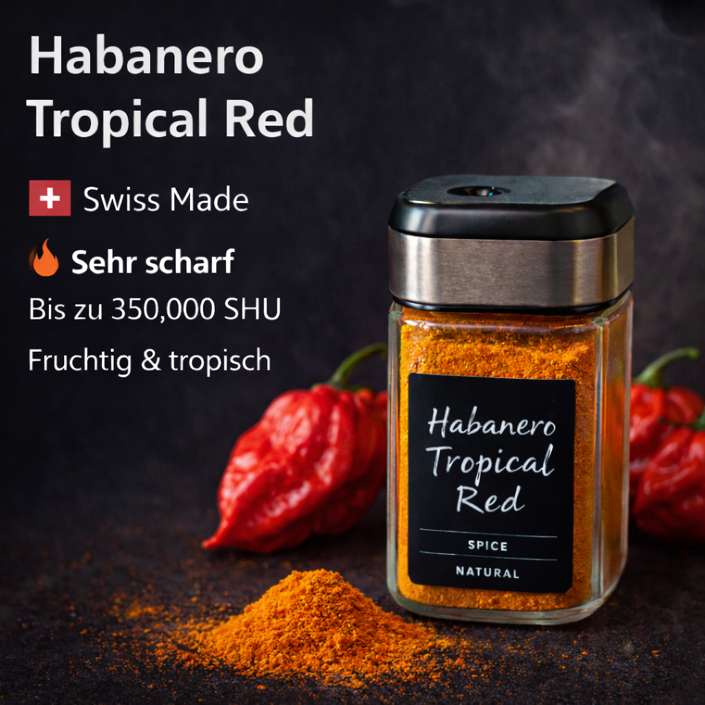 Chilipulver "Habanero Tropical Red"