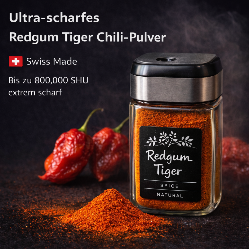 Chilipulver "Redgum Nagabrain Tiger"