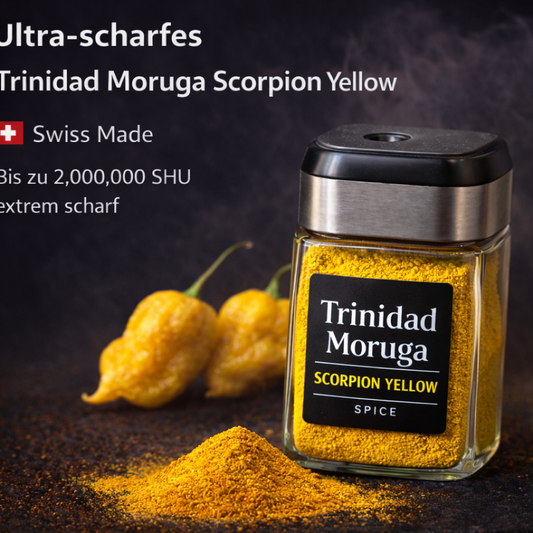 Chilipulver "Trinidad Moruga Scorpion Yellow"