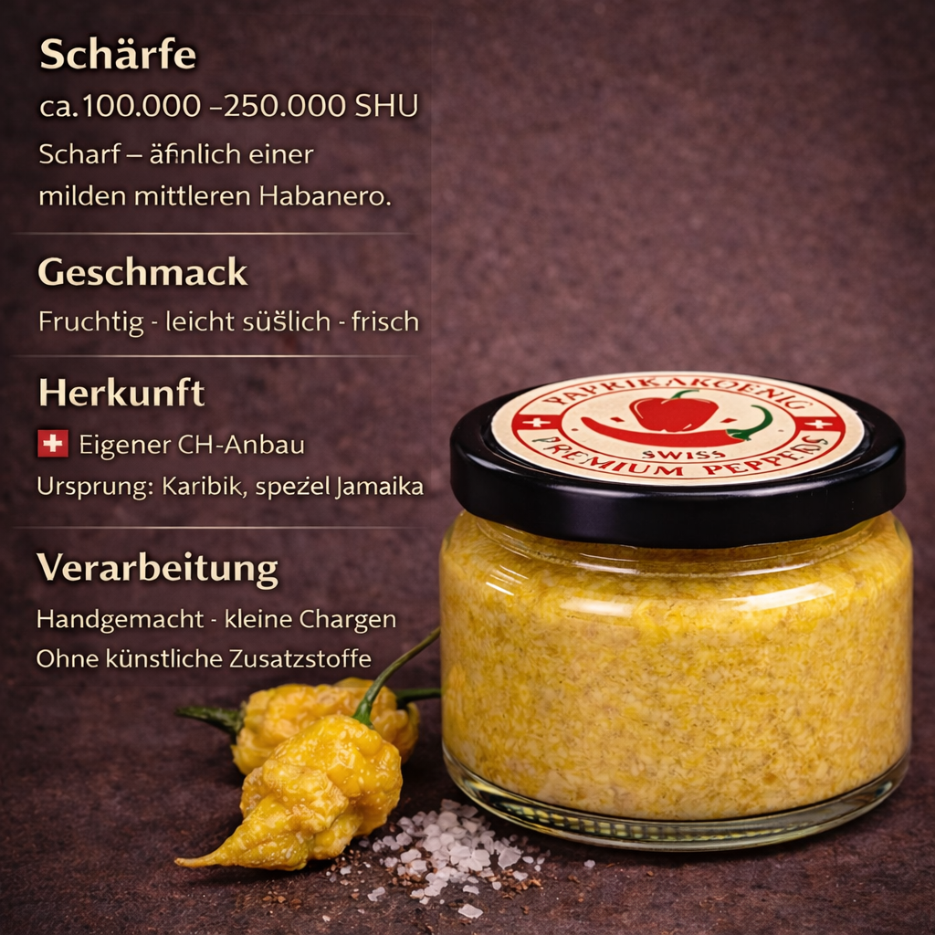 Chili Paste "Big Jamaican Yellow"