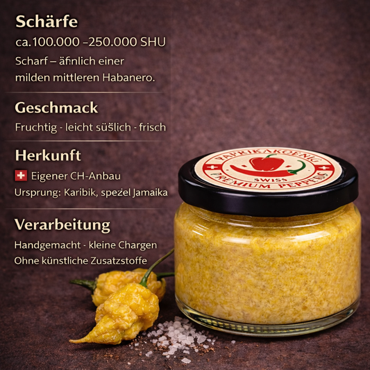 Chili Paste "Big Jamaican Yellow"