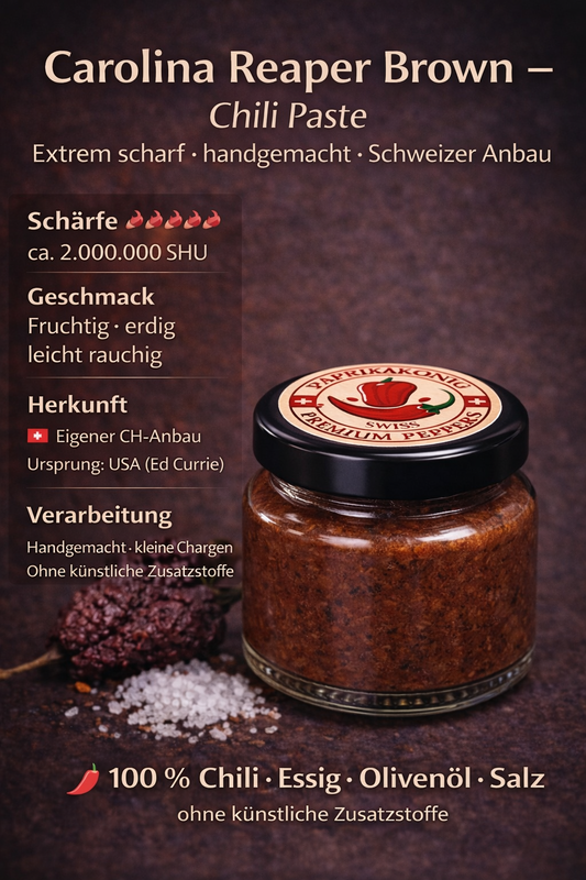 Chili Paste "Carolina Reaper Brown"