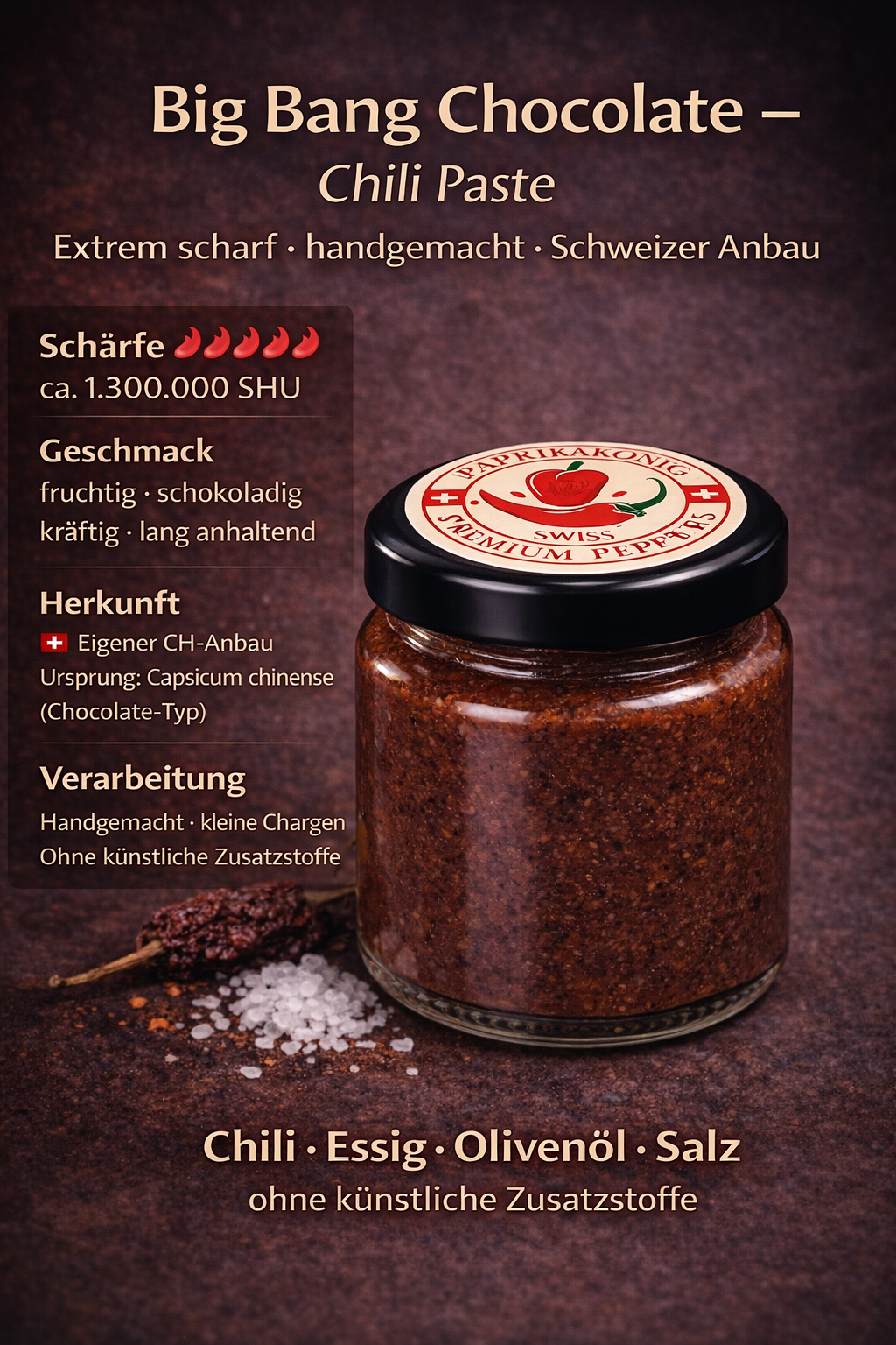 Chili Paste "Big Bang Chocolate"