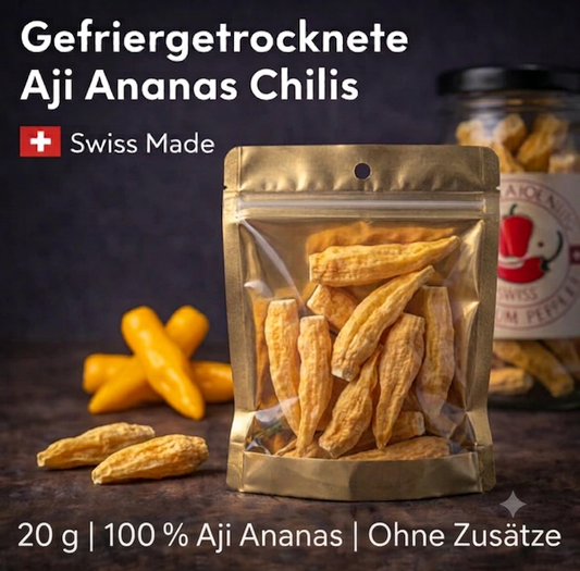 AJI ANANAS – GANZE GEFRIERGETROCKNETE PREMIUM-CHILIS