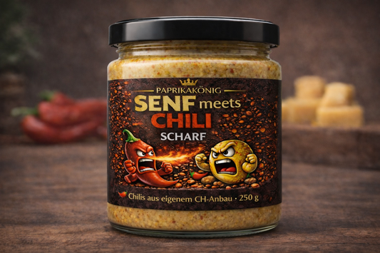 Paprikakönig's "Senf meets Chili" Senf scharf