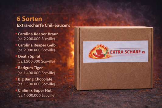 Geschenksset Chili Sauce Extra Scharf