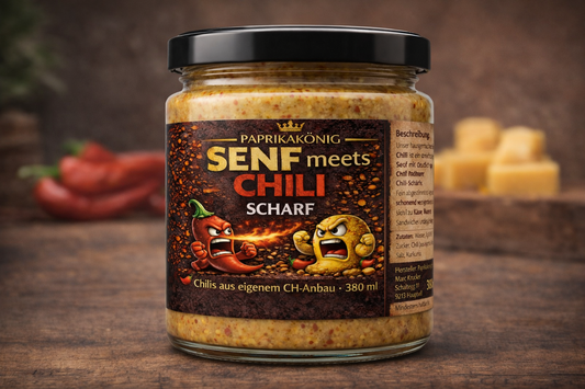 Paprikakönig's "Senf meets Chili" Senf scharf