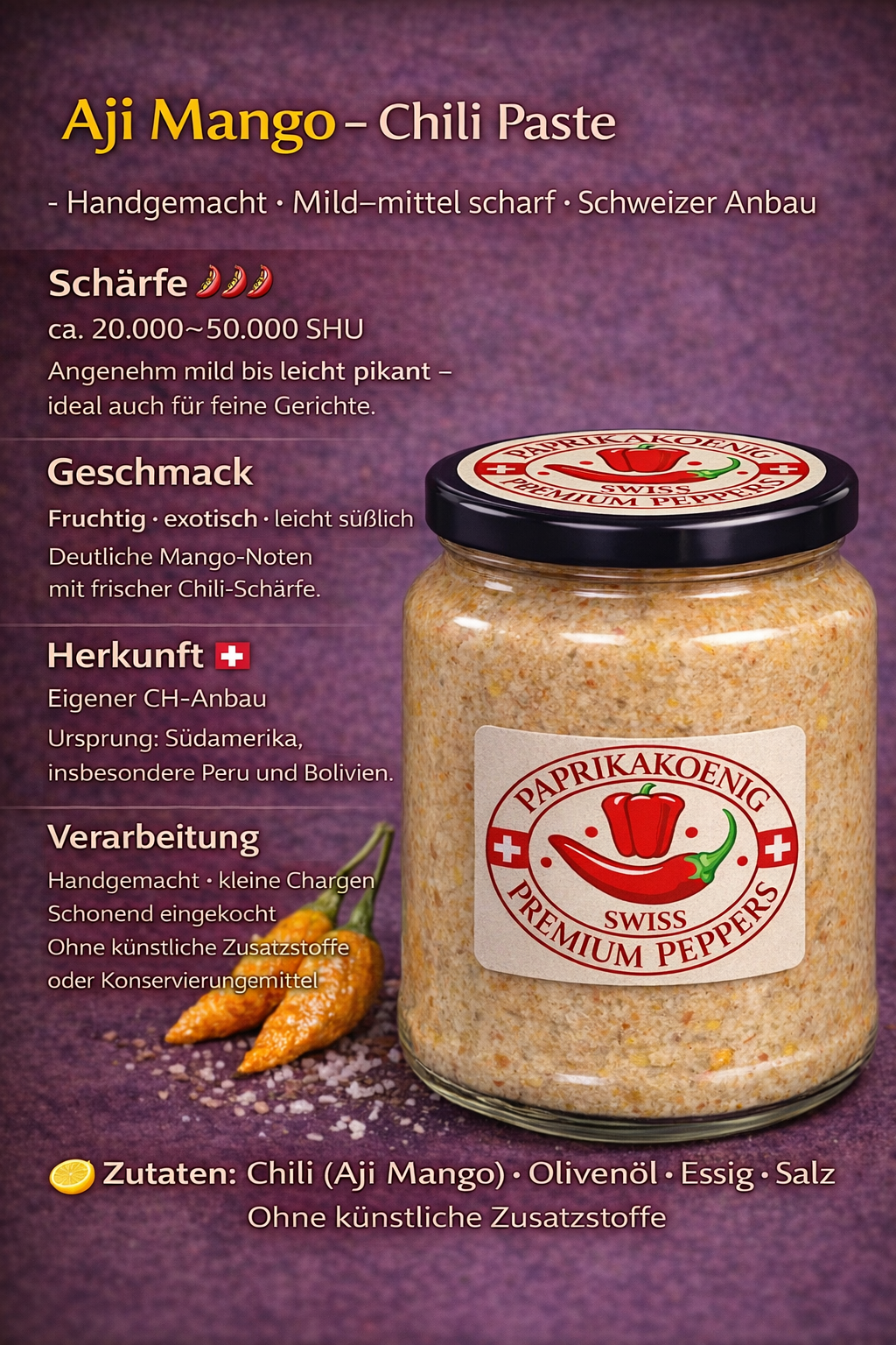 Chili Paste "Aji Mango"