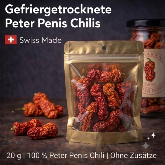 PETER PEPPER – GANZE GEFRIERGETROCKNETE PREMIUM-CHILIS