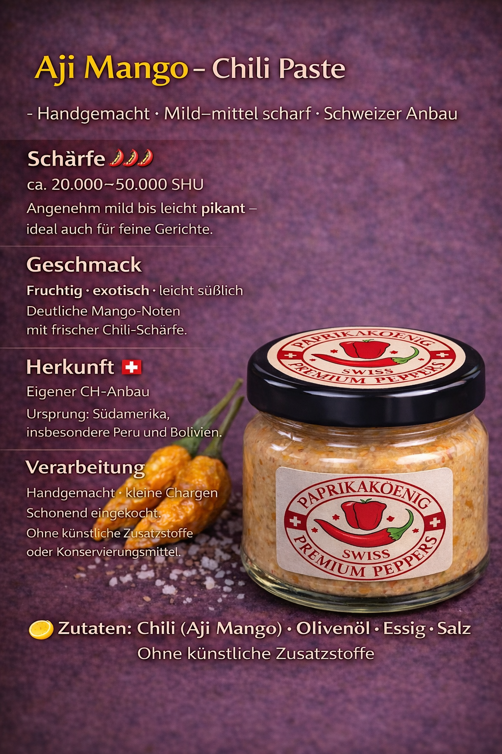 Chili Paste "Aji Mango"