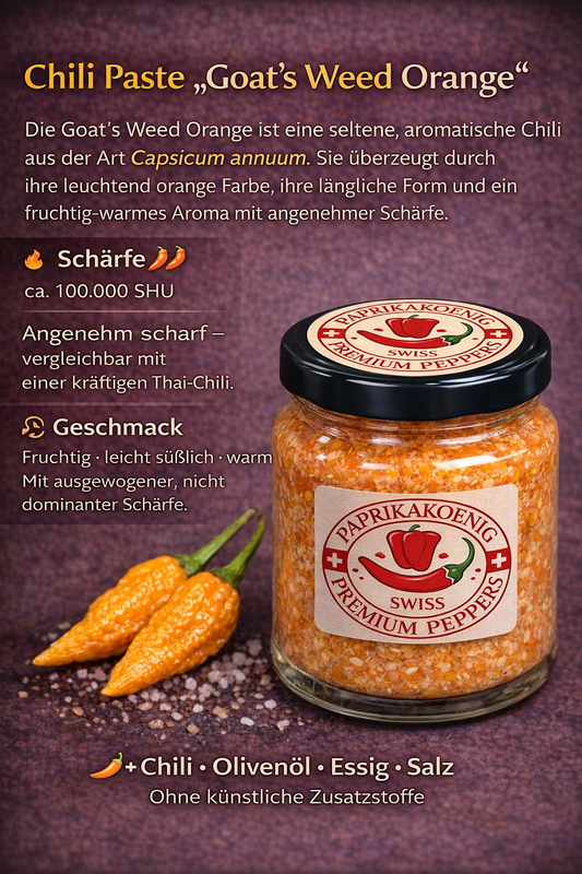 Chili Paste "Goat’s Weed Orange"