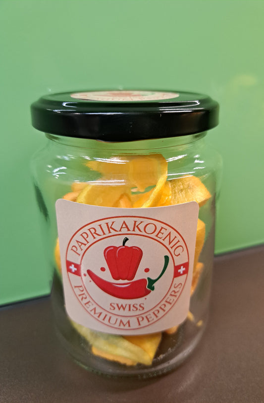 gefriergetrocknete Paprika Chips